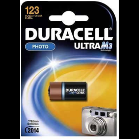 Batterie CR-123 Duracell Photo 3V