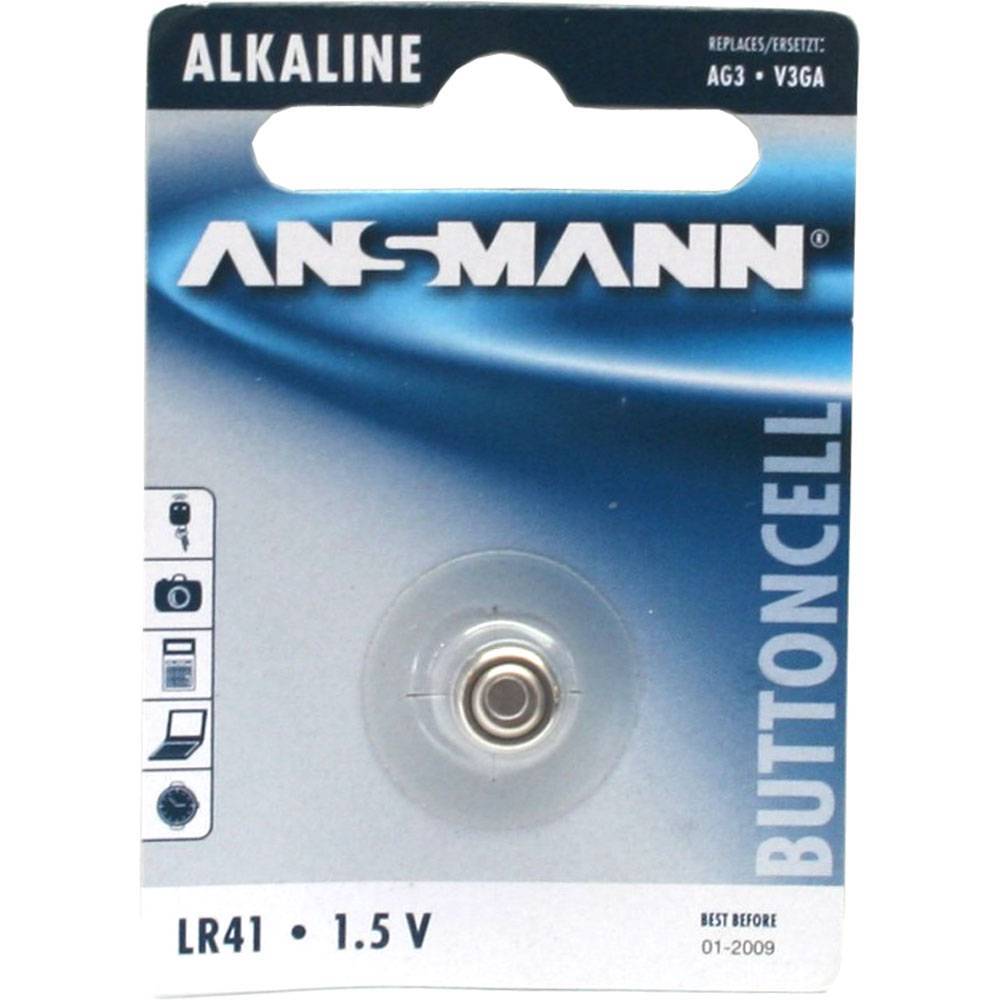 Batterie Ansmann 1,5V LR41 AG3 392