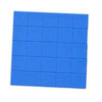 Wärmeleitpad 10x10x0.5mm blau 6W 25x