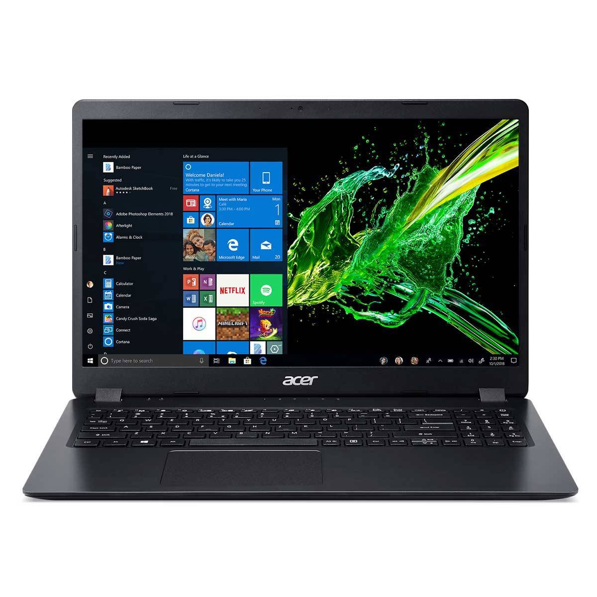 Acer A315-54K i3-8/8/256SSD/FHD/10