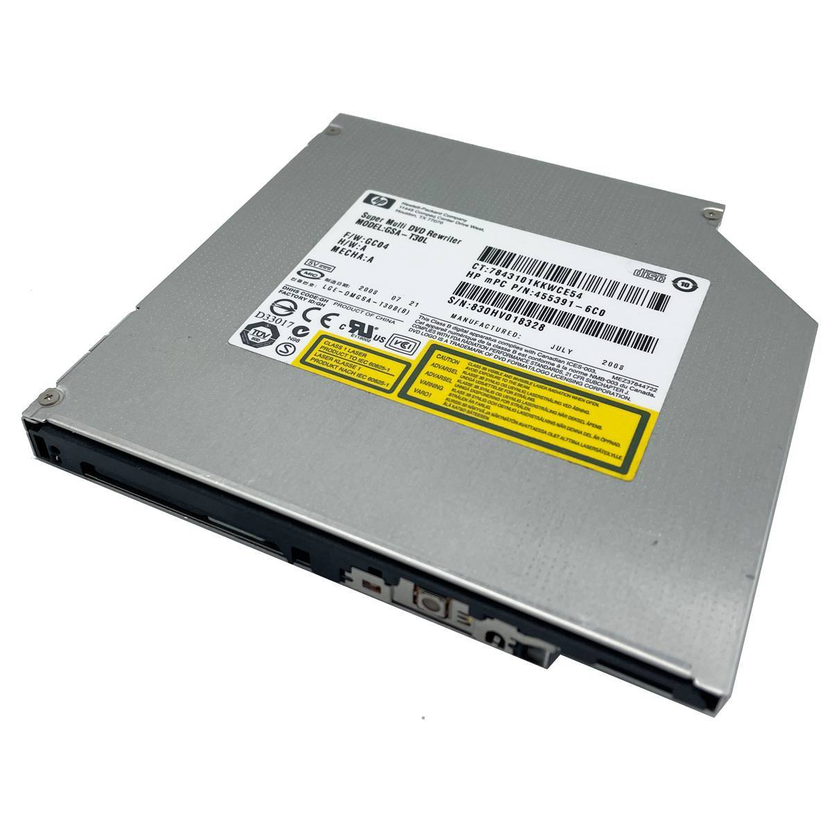 DVD-Brenner HP GSA-T30L slim SATA 12.9mm gebraucht