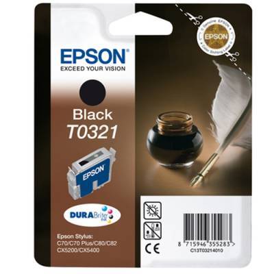 EPSON Tinte / T0321 / Blister / black / 1240 S