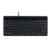 PERIBOARD-409 P DE Mini PS/2-Tastatur schwarz