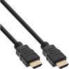 HDMI Kabel HDMI-High Speed mit Ethernet Stecker / Stecker schwa