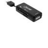 USB2 OTG Card Reader Dual Flex für SD und microSD mit USB Buchse und