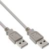 USB2 USB 2.0 Kabel A an A beige 0,3m