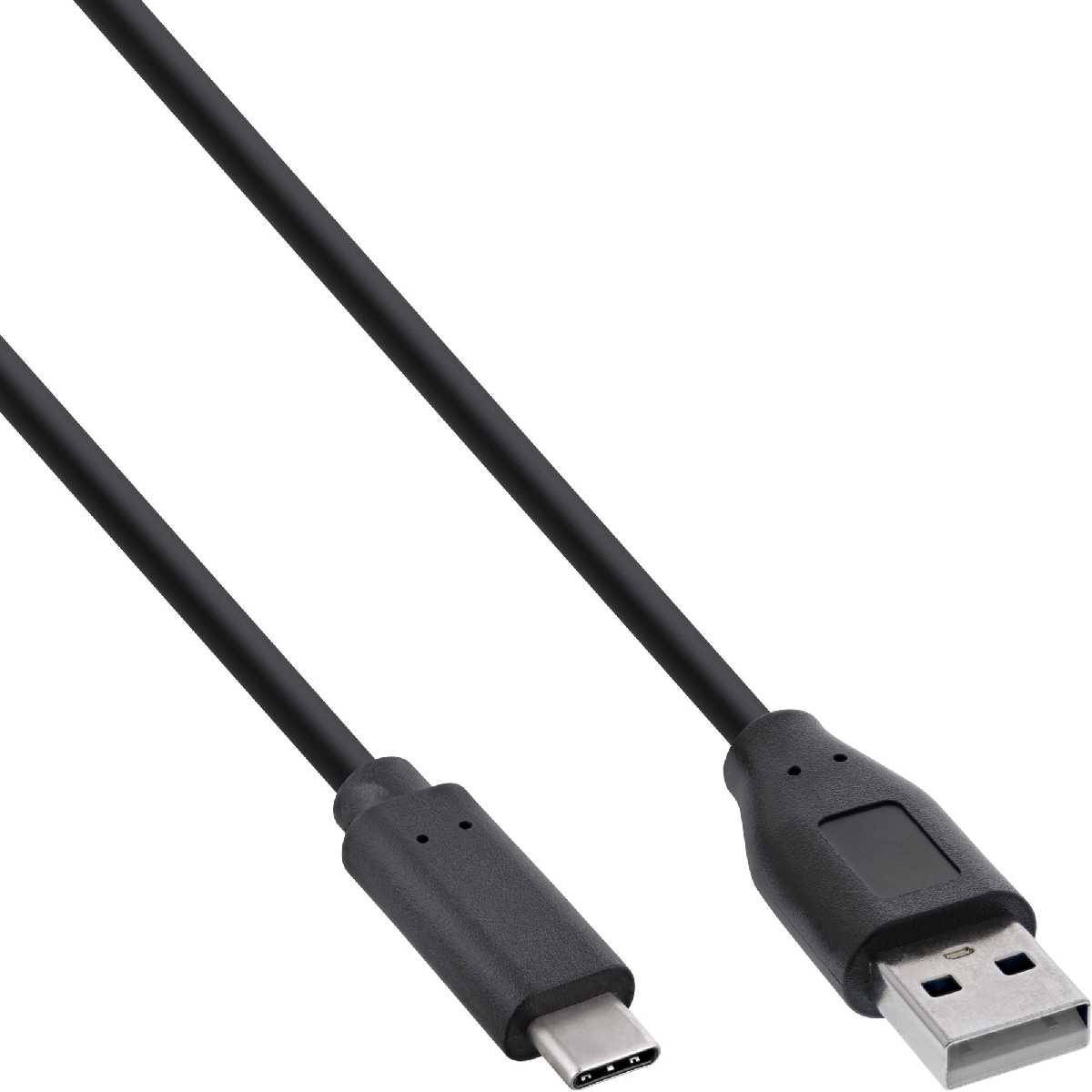 USB2 USB 2.0 Kabel USB-C Stecker an A Stecker schwarz 3m