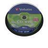 Rohling CD-RW Verbatim 700MB 10pcs Pack 12x Spindle Scratchresist retail