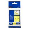 Brother TZE-S621 LAMINATED TAPE 9MM 8M BLACK ON YELLOW