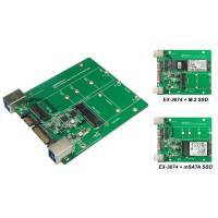 Umschalter USB 3.1 (Gen.2) und SATA3 zu M.2 NFGG & mSATA SSD Karte Exsys [EX-3674]