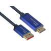 DisplayPort 1.4 an HDMI 2.0 SmartFLEX Kabel 4K UHD @60Hz Aluminiumgehäuse