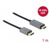 Aktives DisplayPort 1.4 zu HDMI Kabel 4K 60 Hz (HDR) 1 m Delock [85928]