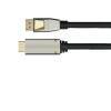 Anschlusskabel DisplayPort 1.4 an HDMI 2.0 4K / UHD @60Hz Vollmetallsteck
