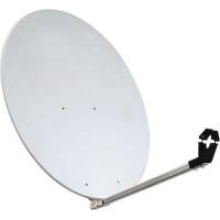 SAT-Antenne Sat-Spiegel Alu 80cm Lichtgrau