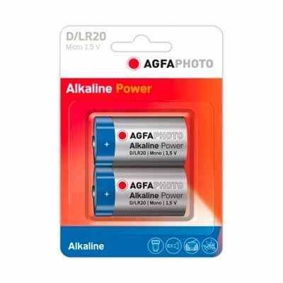AgfaPhoto Batterie Alkaline Power -D LR20 Mono  2St.