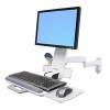 Ergotron 200 SERIES COMBO ARM (WHITE) LCD TO 24IN MAX 8.2KG