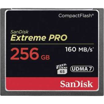 Sandisk SD CompactFlash Card 256GB Sandisk Extreme Pro