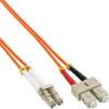 LWL Duplex Kabel LC/SC 50/125µm OM2 25m