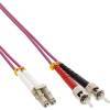 LWL Duplex Kabel LC/ST 50/125µm OM4 7,5m