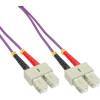 LWL Duplex Kabel SC/SC 50/125µm OM4 0,5m