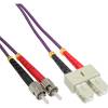 LWL Duplex Kabel SC/ST 50/125µm OM4 25m