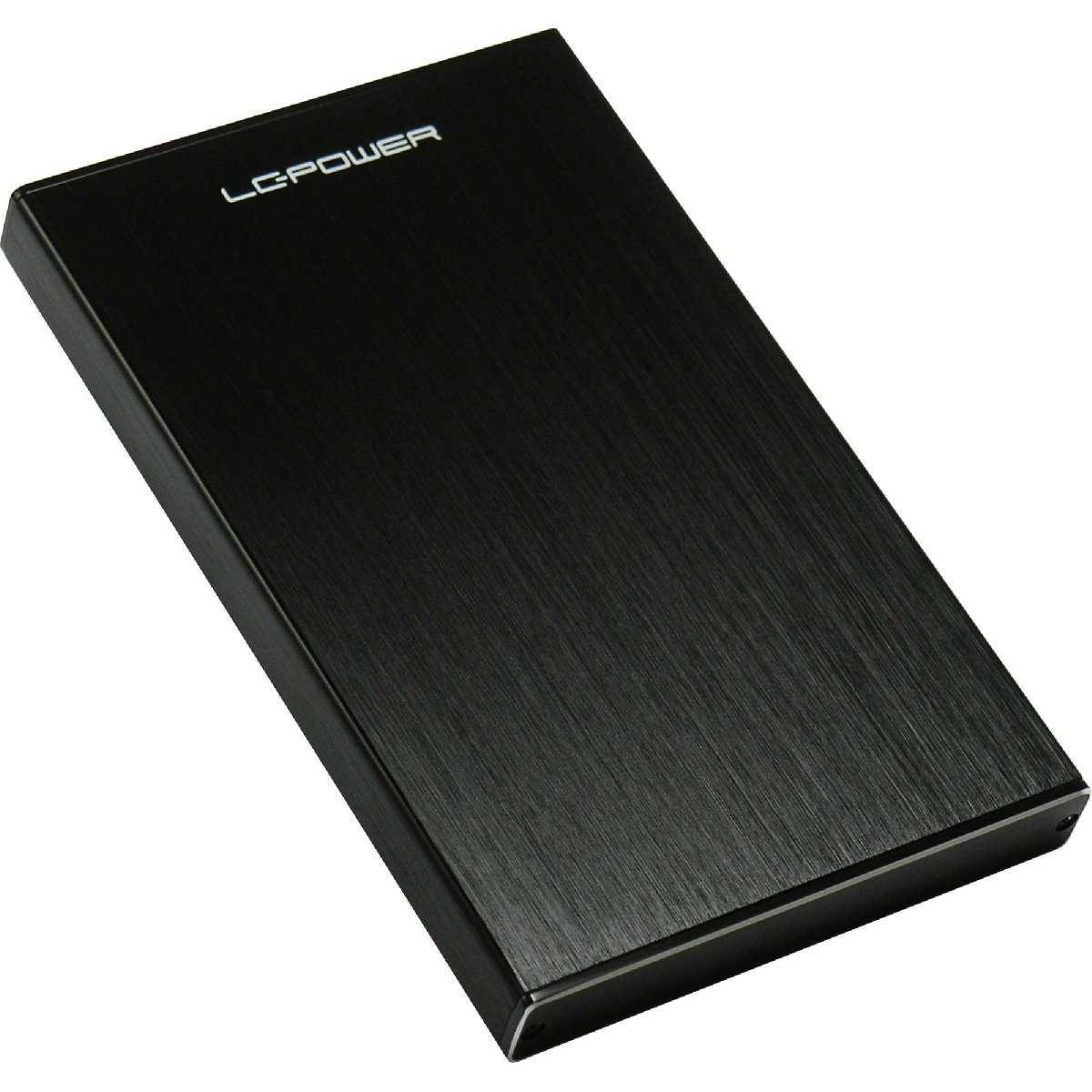 LC-Power Speichergehäuse LC-25U3-Becrux - 2.5\" SATA HDDs/SSDs - USB 3.0