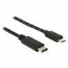 Delock USB Kabel C auf Micro-B St/St 1.00m schwarz