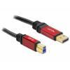 Delock USB3.0 Kabel A auf B Stecker auf Stecker 1.00m Premium