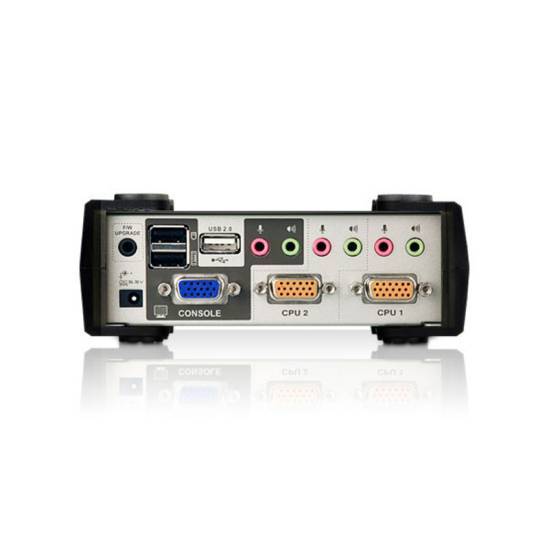 Umschalter MasterView CS1732B KVMP Switch - KVM-/Audio-/USB-Switch - 2 Anschlüsse