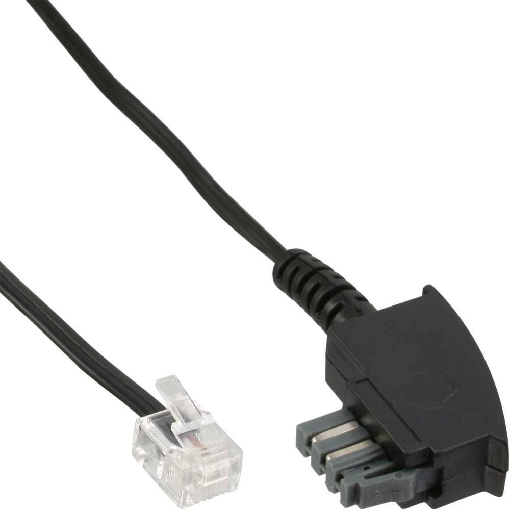 Kabel TAE-N AnschlußTAE-N zu RJ11 (6P4C) 1m